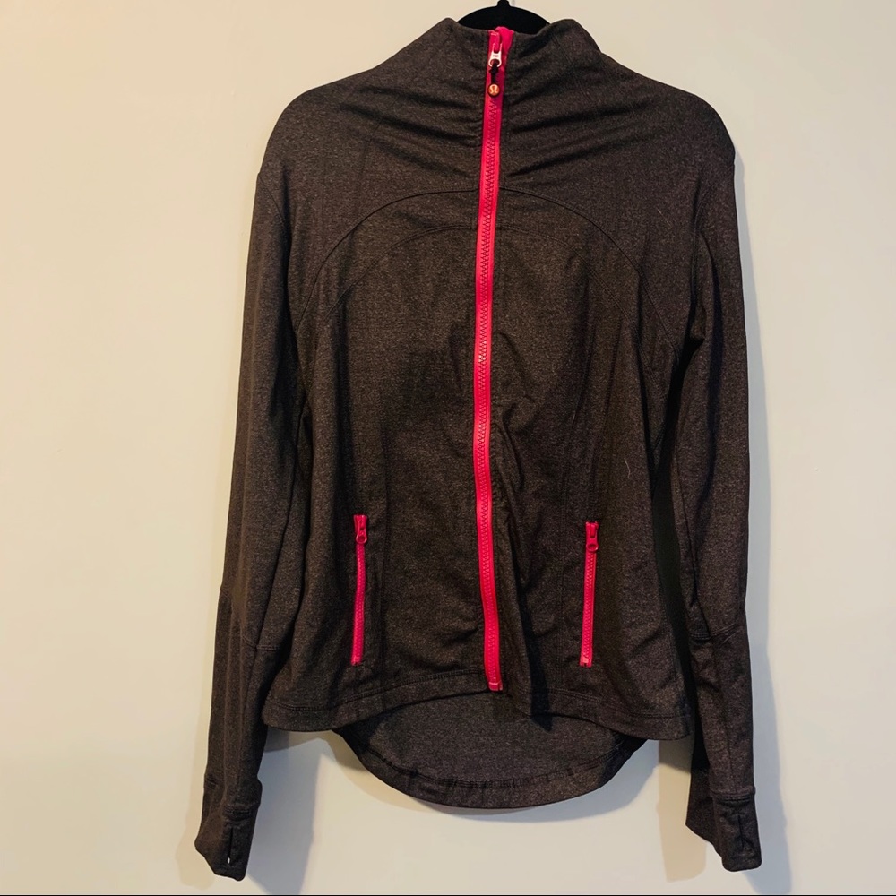 Lululemon Define Jacket grey pink